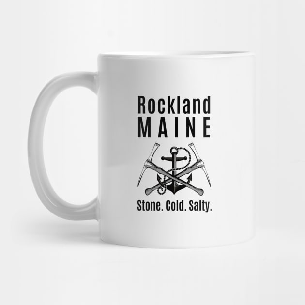 Rockland Maine Stone Cold Salty by spiffy_design